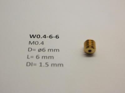 micromotor W0.4-6-6 wormwiel