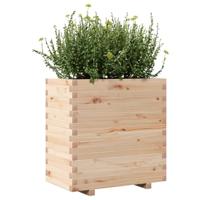 Plantenbak 70x40x72 cm massief grenenhout - thumbnail