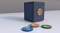 Pokemon TCG Sinnoh Region Alcove Clip DeckBox - thumbnail