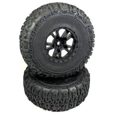 Absima 1:10 Monstertruck, Truggy, Buggy Complete wielen Offroad Zwart 1 stuk(s) Absima 1:10 Monstertruck, Truggy, Buggy Complete wielen Offroad Zwart 1 stuk(s)