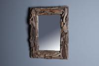 Treibgut Treibholz-Spiegel 80x60 cm. - thumbnail