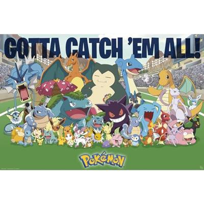 Poster Pokémon - All Time Favorites 91,5x61cm Poster Pokémon - All Time Favorites 91,5x61cm