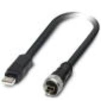 Phoenix Contact 1420184 USB-kabel USB 2.0 USB-A stekker IP20, USB-mini-B IP20 stekker 5.00 m Zwart - thumbnail