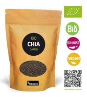 Hanoju Chia zaad paper bag bio 1 Kilogram - thumbnail