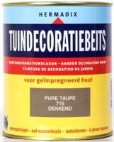 Tuindecoratiebeits 715 pure taup 750 ml Hermadix - Hermadix - thumbnail