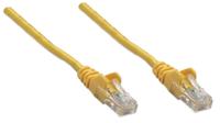 Intellinet 319744 RJ45 Netwerkkabel, patchkabel CAT 5e U/UTP 2.00 m Geel 1 stuk(s) - thumbnail