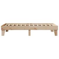 Bedframe zonder matras massief grenenhout 90x200 cm - thumbnail