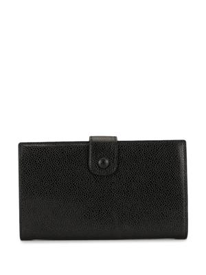 Chanel Pre-Owned CC bi-fold continental wallet - Black Chanel Pre-Owned CC bi-fold continental wallet - Black