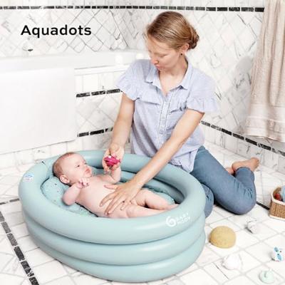 Aquadots BABYMOOV opblaasbaar badje blauw - thumbnail