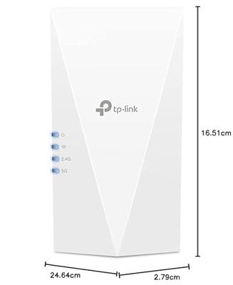TP-LINK RE600X netwerkextender Netwerkzender 1000 Mbit/s