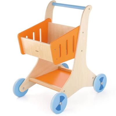 VIGA houten winkelwagentje, afm 48x30x41,5 cm, 1 stuk