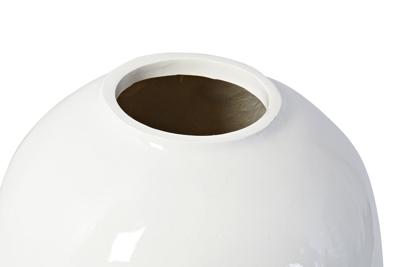 Vaas DKD Home Decor Abstract Wit Hars Modern (34 x 34 x 73.5 cm)