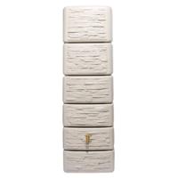 Garantia Slim regenton 300 liter stone decor beige - thumbnail