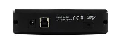 LC-Power LC-35U3-HYDRA HDD enclosure 3.5 Zwart opslagbehuizing