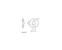 ESJOT Sprocket 520 15z standard - thumbnail