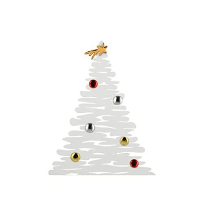 Alessi BARK for Christmas Kerstboom magneten, 6 stuks en 1 ster