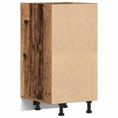 Onderkast 40x44,5x81,5 cm bewerkt hout oud houtkleurig