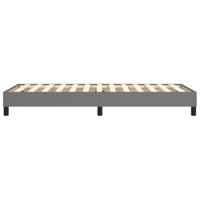 Boxspringframe stof donkergrijs 90x190 cm - thumbnail