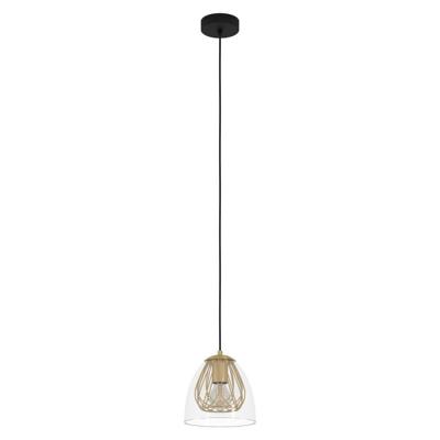 Stars of Light Hanglamp goud met glasJazminia Ø 20cm - 390037