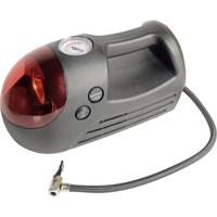 Brüder Mannesmann Universal-Luftkompressor Compressor 10 bar Knipperlicht, Met werklamp, Analoge Manometer, Snoeropbergruimte / opname, Dubbele kop - thumbnail