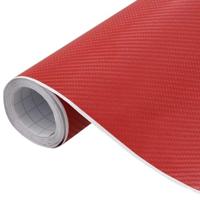 VidaXL 2 st autofolie 4d 100x150 cm rood - thumbnail