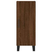 Dressoir 34,5x34x90 cm bewerkt hout bruineikenkleurig - thumbnail