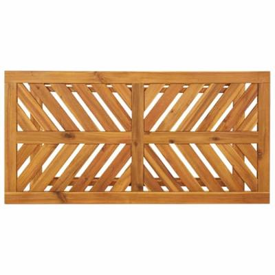 Tuin loungeset 3 pcs Bruin Massief Acaciahout