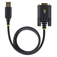USB-kabel Startech 1P3FFCB-USB-SERIAL Zwart 1 m - thumbnail