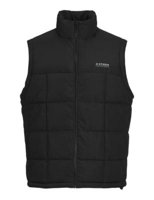 Heren Sportvest Jack & Jones Jjben Square Bodywarmer Zwart - Maat: L
