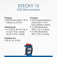 AS Schwabe Stecky 13 60963 CEE-stroomverdeler 400 V 32 A - thumbnail