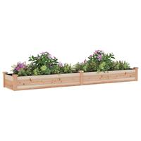 VidaXL Plantenbak verhoogd met voering 240x45x25 cm massief vurenhout - thumbnail