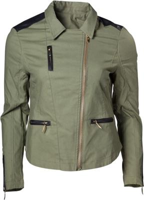 Zelda - Female Biker Jacket with Triforce Logo Zelda - Female Biker Jacket with Triforce Logo