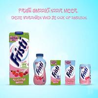 Fristi - Rood fruit - 12x 1 ltr - thumbnail