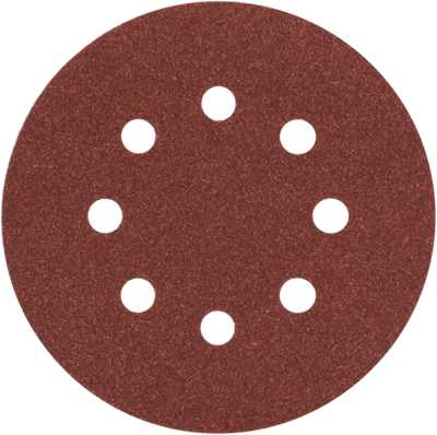 Bosch Accessoires schuurblad ø125mm | g120wp | 8 gaten | velc | 5 stuks - 2609256a25