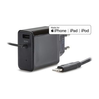 Mobilize Thuislader Smart 1m Light En Usb 4.8a