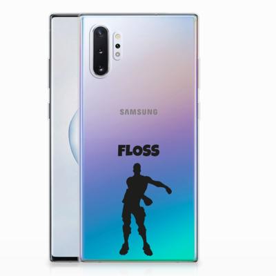 Samsung Galaxy Note 10 Plus Telefoonhoesje met Naam Floss Samsung Galaxy Note 10 Plus Telefoonhoesje met Naam Floss