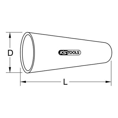 KS Tools 1171790 Tule met beschermende isolatie 1 stuk(s)