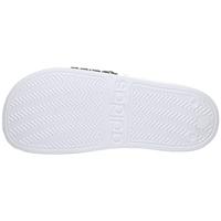 Badslippers Cloudfoam Adilette Wit Zwart - thumbnail