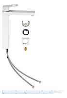 GROHE Eurocube waterbesparende wastafelkraan verhoogd chroom 23406000 - thumbnail