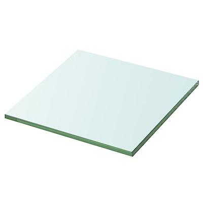 VidaXL Wandschap transparant 30x30 cm glas VidaXL Wandschap transparant 30x30 cm glas