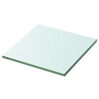 VidaXL Wandschap transparant 30x30 cm glas - thumbnail