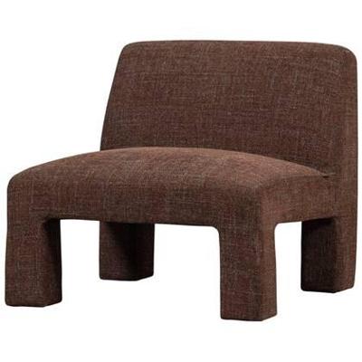 WOOOD Fauteuil Lavid Geweven - Chestnut