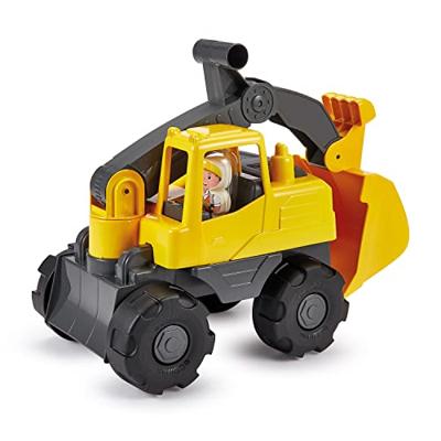 Ecoiffier graafmachine met speelfiguur, 35,5cm - thumbnail