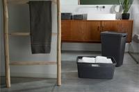 Curver Wasmand Jute Deep Shadow 58 liter - thumbnail