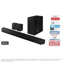 Samsung HW-Q995GD 11.1.4-kanaals Q-soundbar voor tv's, 4.0.2-kanaals achterluidspreker, bluetooth-luidspreker met draadloze Dolby Atmos/DTS:X, Q-Symphony [2024] - thumbnail