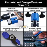 MusicNomad MN223 Grip one all-in-one string winder, cutter en puller - thumbnail