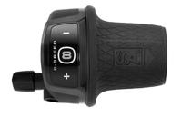 Shimano Draaiversteller hsj238 nexus 8 rechts 8s zwart - thumbnail