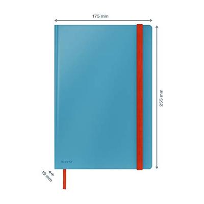 Leitz Cosy notitieboek met harde kaft, voor ft B5, gelijnd, blauw Leitz Cosy notitieboek met harde kaft, voor ft B5, gelijnd, blauw