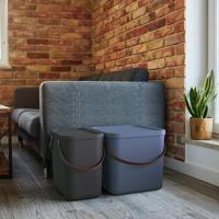 Rotho albula storage system 25l antraciet - thumbnail