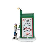 Cocoa Express 12x16x20 cm 2st Kersthuisje LEMAX - Lemax - thumbnail